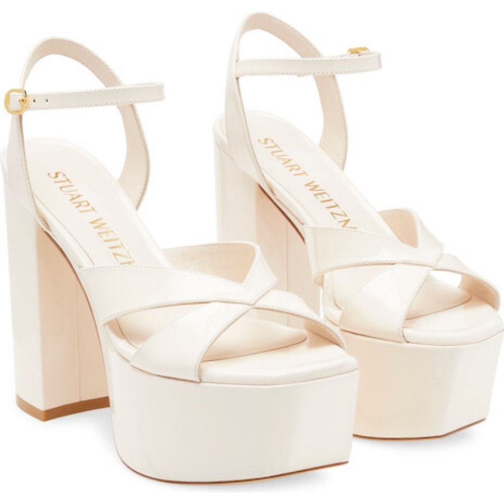 Stuart weitzman platform pumps heels